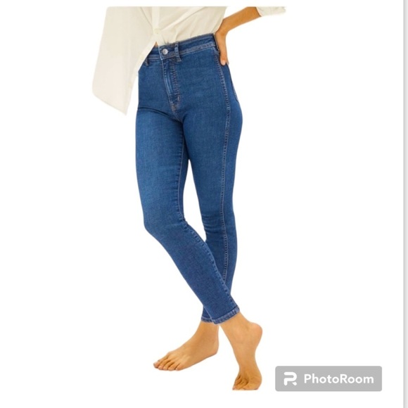 EVERLANE dark navy blue jeans - Picture 1 of 6
